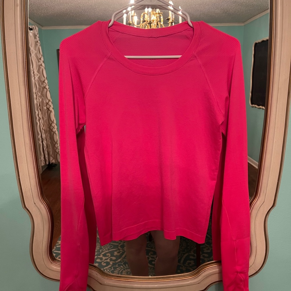 Lululemon Pink Highlight Swiftly Tech